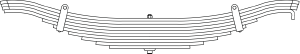 TRA3343 REYCO TRAILER LEAF SPRING