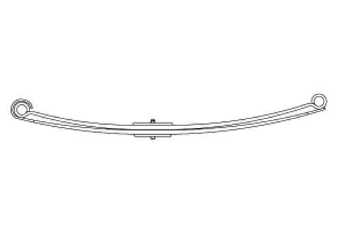 43-862 FORD FRONT LEAF SPRING