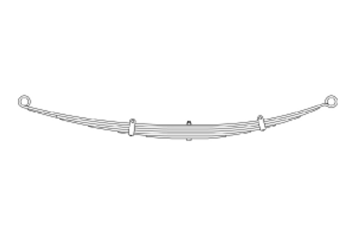 34-1345 DODGE TRUCK REAR LEAF SPRING