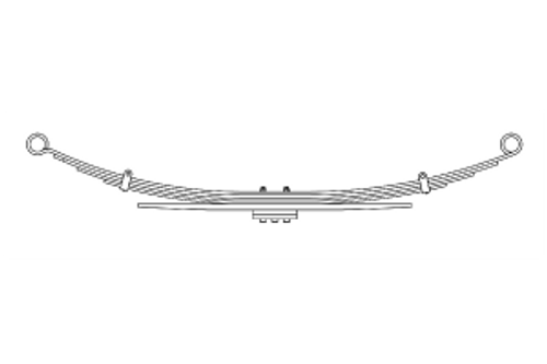 34-1455 DODGE RAM REAR LEAF SPRING