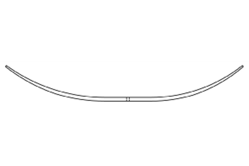 43-1277 FORD REAR HELPER LEAF SPRING