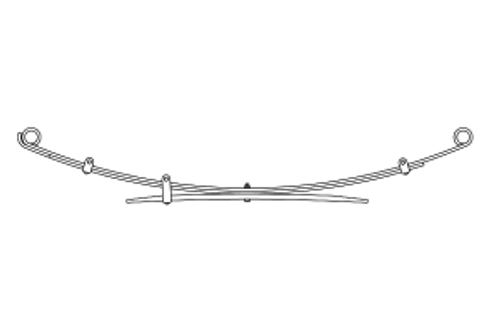 90-299 TOYOTA REAR LEAF SPRING TACO