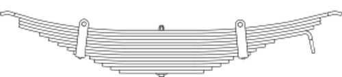 TRA3209 NEWAY LEAF SPRING ASSEMBLY