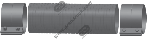 FK-436G 4"X36 FLEX PIPE GALV KIT