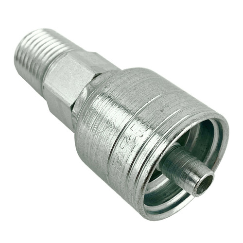 04Z-104 1/4" MALE PIPE RIGID HOSEEND