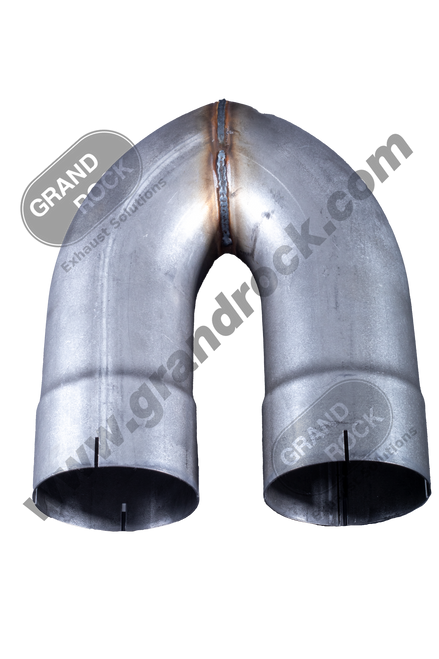 Grand Rock KW-ACUP - 5" 2-Bend U-Pipe ID/ID Aluminized Steel