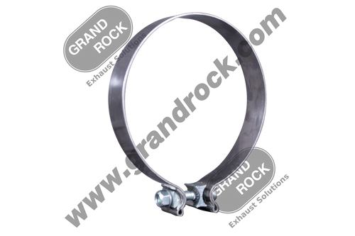 AS-6SSP CLAMP,6" SS POLISHED 10/BOX, SOLD PER PIECE