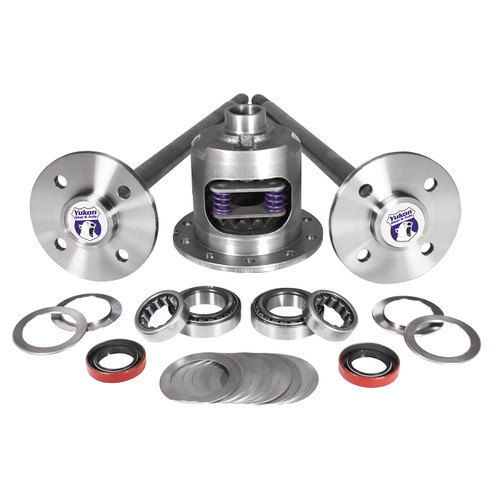 YA FMUST-1-28 YUKON '79-'93 MUSTANG AXLE KIT, 28 SPLINE, 4 LUG AXLES W/ DURAGRIP POSITRACTION