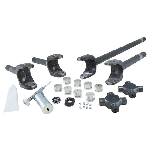 YA W26020 YUKON CHROMOLY FRONT AXLE KIT FOR DANA 60, 35 SPLINE, BOTH SIDES, SUPER JOINTS