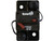 Buyers CB251PB - 250 Amp Push-to-Trip Circuit Breaker with Manual Reset for Truck Accessories, Snow Plows, and Dump Hoists