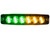 Buyers 8892210 - Ultra-Thin 5-Inch LED Strobe Light with 23 Flash Patterns, Amber/Green, SAE J595 Class 1, IPX8 Waterproof
