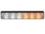 Buyers 8892805 - Ultra Bright Narrow Profile LED Strobe Light with 23 Flash Patterns, Red/Blue