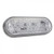 Grote 77361 - Clear Oval LED Strobe Emergency Light - 12V - Grommet/Bracket Mount