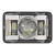 0551781 4''X6'' LED HEATED HIGH BEAM CHROME