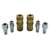 S-217 6 PIECE V STYLE COUPLER KIT