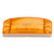 Grote 78363 - Amber Turtleback II Clearance Marker Light, ABS Housing, Polycarbonate Lens