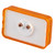 Grote 45233 - 3 Inch x 2 Inch Amber Clearance Marker Light with Polycarbonate Lens and Housing
