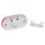 Grote 45432 - Red Oval Clearance Marker Lamp Two-Bulb No-Splice Wiring