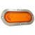 Grote 53973 - SuperNova Oval Amber LED Stop Tail Turn Light, Stainless Steel Flange, Male Pin
