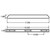 00815 35 SERIES, REPLACEMENT IDENTIFICATION BAR, 6" CENTERS, SILVER