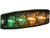 Buyers 8892250 - Ultra-Thin 4.5 Inch 4-LED Amber/Green LED Strobe Light with 23 Flash Patterns, SAE J595 Class 1 Certified
