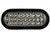 Buyers SL65AO - 6" Oval Amber LED Recessed Strobe Light Kit with 24 LEDs and 6 Flash Patterns