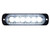 Buyers 8891902 - 4.5" Horizontal LED Strobe Light, Amber/Clear, SAE J595 Class 1, 19 Flash Patterns, Low Profile