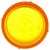 Truck-Lite 9081A - Signal-Stat Round Yellow Polycarbonate Cab Marker Replacement Lens, Snap-Fit (GM 799386)