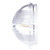 Truck-Lite 99005C - Round Clear Polycarbonate Replacement Lens, Fits Dome and Utility Lamps (20302, 20308) and Signal-Stat (9354 Series), Snap-Fit