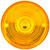 Truck-Lite 99090Y - Round Yellow Polycarbonate Replacement Lens for Do-Ray Pedestal Lights