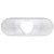 Truck-Lite 99184C - Oval Clear Polycarbonate Replacement Lens for Dome and Utility Lamps, Snap-Fit