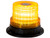 Buyers SL501A - 4 Inch Wide LED Beacon with Two Flash Patterns, Magnetic or Permanent Mount, Amber Light, 12-24V, 10ft Cord