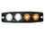 Buyers 8892242 - Ultra-Thin 4.5 Inch LED Strobe Light with 23 Flash Patterns, Amber/Clear, SAE J595 Class 1 Certified
