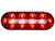 5626130 6" OVAL LED RED S/T/T LAMP W/ BACKUP