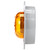 10079Y AMBER LED MODEL 10 LAMP W/FL
