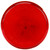 Truck-Lite 10202R - 10 Series Incandescent Red Round One Bulb Marker Clearance Light, Polycarbonate, PL-10, 12V
