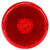 10205R 10 SERIES, INCANDESCENT, RED ROUND, 1 BULB, MARKER CLEARANCE LIGHT, PC, REFLECTORIZED, PL-10, 12V