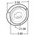 Truck-Lite 10288R - 10 Series Low Profile LED Red Round 8 Diode Marker Clearance Light Kit