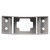 12723 12 SERIES, BRACKET MOUNT, 12 SERIES LIGHTS, USED IN RECTANGULAR SHAPE LIGHTS, GRAY ABS, 4 SCREW BRACKET MOUNT