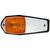 1350A AMBER CHROME CAB MARKER LAMP