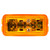 Truck-Lite 1560A - Signal-Stat LED Yellow Rectangular 3 Diode Marker Clearance Light, P2, PL-10, 12V