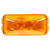 Truck-Lite 1560A - Signal-Stat LED Yellow Rectangular 3 Diode Marker Clearance Light, P2, PL-10, 12V