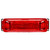 Truck-Lite 19031R - 19 Series LED Red Rectangular 2 Diode Marker Clearance Light Kit with Chrome ABS Bracket