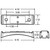 19750 19 SERIES, RADIUS BASE MOUNT, 19 SERIES PRODUCTS, USED IN RECTANGULAR SHAPE LIGHTS, GRAY POLYCARBONATE, 2 SCREW BRACKET MOUNT