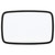 Truck-Lite 97673 - 6.5 x 10 inch White Stainless Steel Flat Mirror Universal