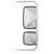 97846 STEP VAN ASSEMBLIES, 21.65-35.43 X 9.76 IN., COMBINATION MIRROR ASSEMBLY, SILVER STAINLESS STEEL, UNIVERSAL, 2 MIRROR