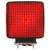 Truck-Lite 4742 - Signal-Stat Incandescent Red/Yellow Square Dual Face Vertical Mount Side Marker Pedestal Light