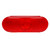 Truck-Lite 60201R - Super 60, Vertical/Horizontal Mount, Incandescent Red Oval Rear Turn Signal Light, PL-3, 12V