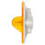 Truck-Lite 60217Y - 60 Series Horizontal Mount Incandescent Yellow Oval 1 Bulb Side Turn Signal Light, PL-3, 24V