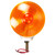 70300 INCANDESCENT, RED/YELLOW ROUND, 1 BULB, DUAL FACE, 1 WIRE, PEDESTAL LIGHT, 1 STUD, WHITE, STRIPPED END